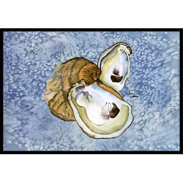 Carolines Treasures Carolines Treasures 8152-MAT Oyster Indoor Or Outdoor Mat - 18 x 27 in. 8152-MAT - main